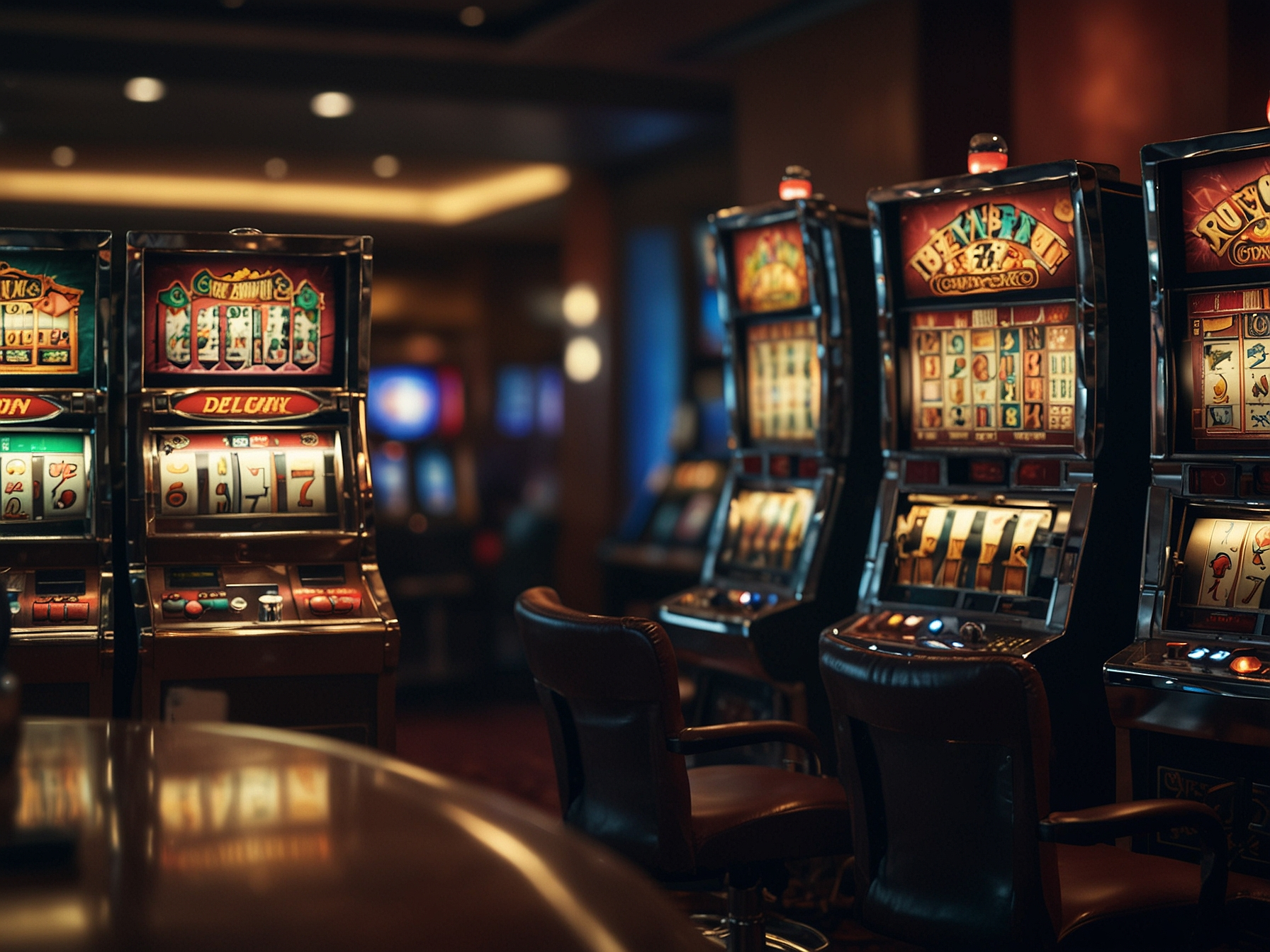 Slot machine and live dealer