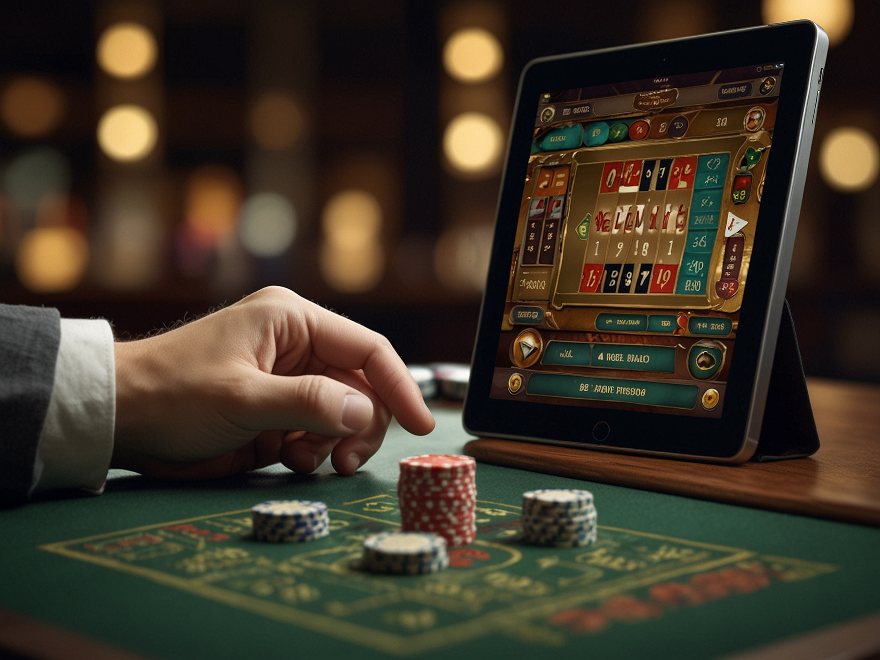 Mobile browser casino