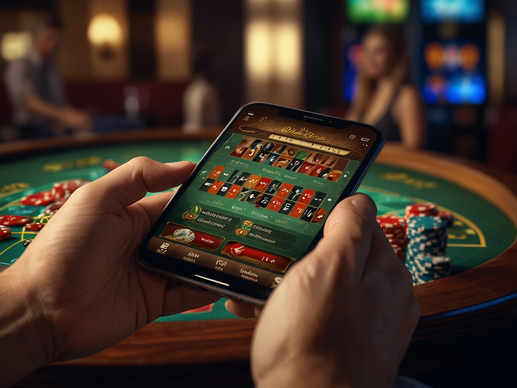 Elon Casino mobile web interface